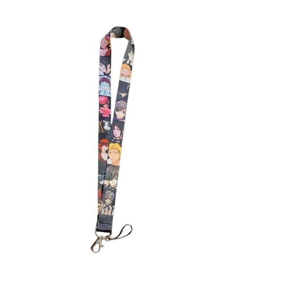 Black Butler Anime Lanyard Manga Kiroshitsuji Sebastian - Picture 5 of 6